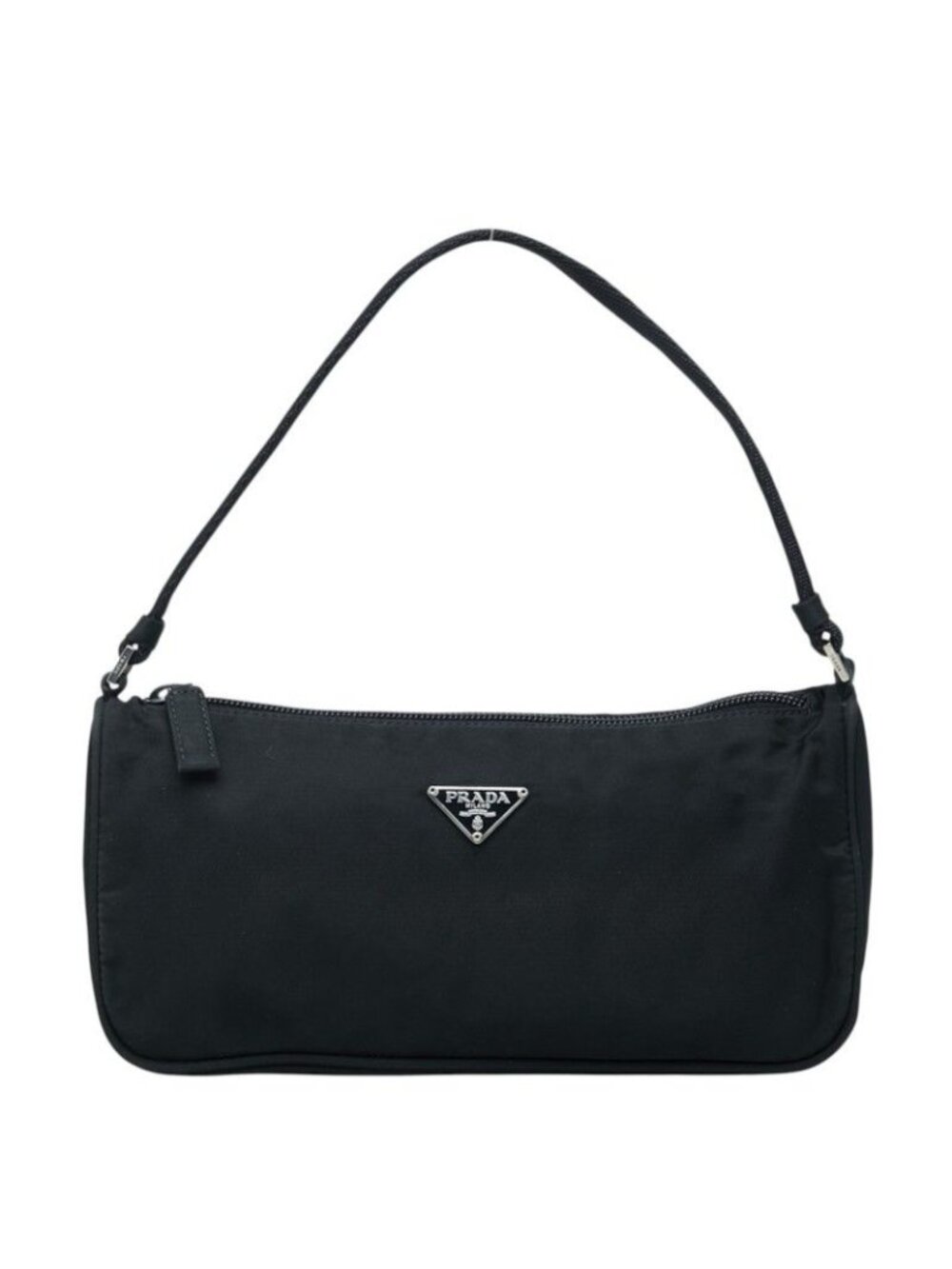 Prada Handbag Pouch Black Nylon